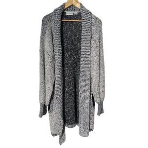 Vintage 90s Shenanigans Cardigan Sweater Size Medium Shawl Collar Long Sleev